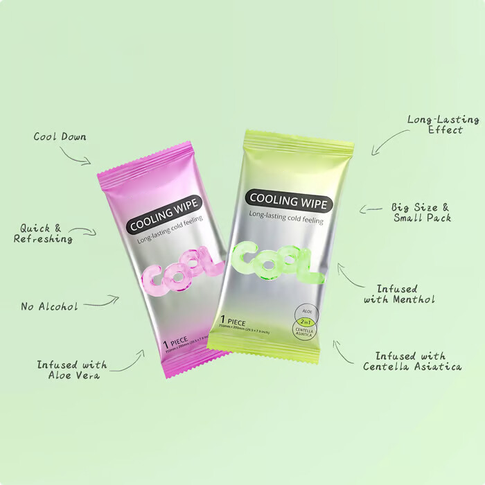 5er-Pack Kühlhandtücher & XL Menthol-Tücher — Sofortige Hitzelinderung