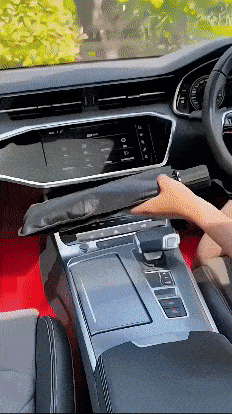 Universeller Sonnenschutz für Auto-Windschutzscheibe, Regenschirmform