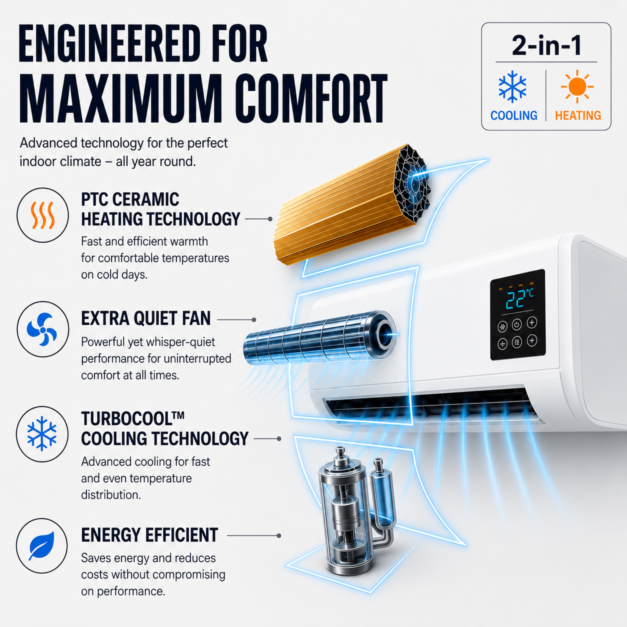 CoolFlow® - Portable AC Split